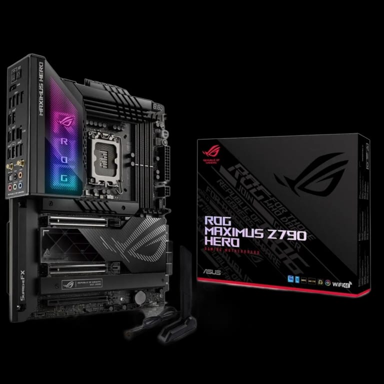 Материнская плата ASUS ROG MAXIMUS Z790 HERO /LGA1700,Z790,USB3.2 GEN 2,MB (90MB1CI0-M0EAY0) /LGA1700,Z790,USB3.2 GEN 2,MB (90MB1CI0-M0EAY0)