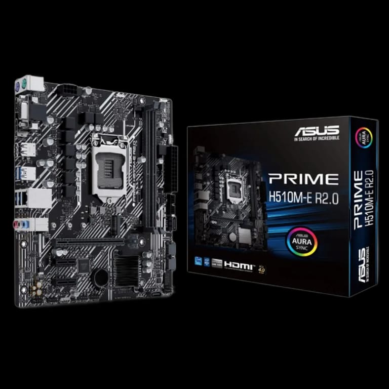 Материнская плата ASUS PRIME H510M-E R2.0 /LGA1200,H470,M.2,DP,HDMI,AURA,MB