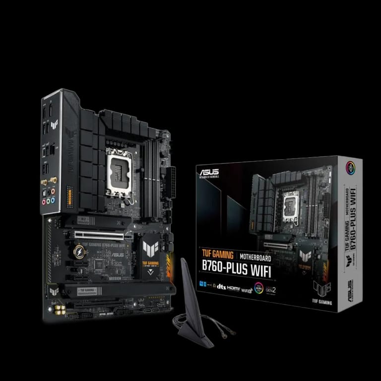 Материнская плата ASUS TUF GAMING B760-PLUS WIFI /LGA1700,B760,USB3.2 GEN 2X2,MB