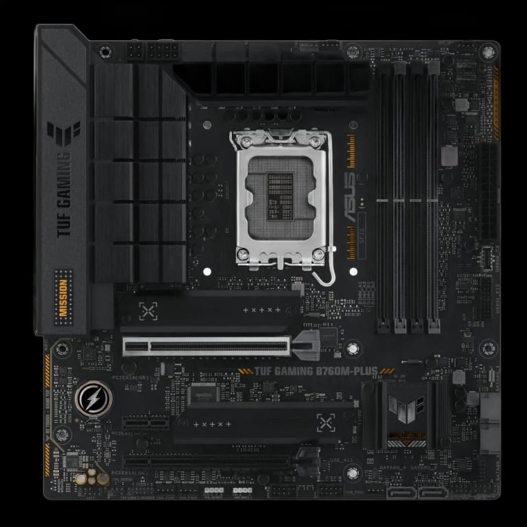 Материнская плата ASUS TUF GAMING B760M-PLUS /LGA1700,B760,USB3.2GEN 2X2,MB