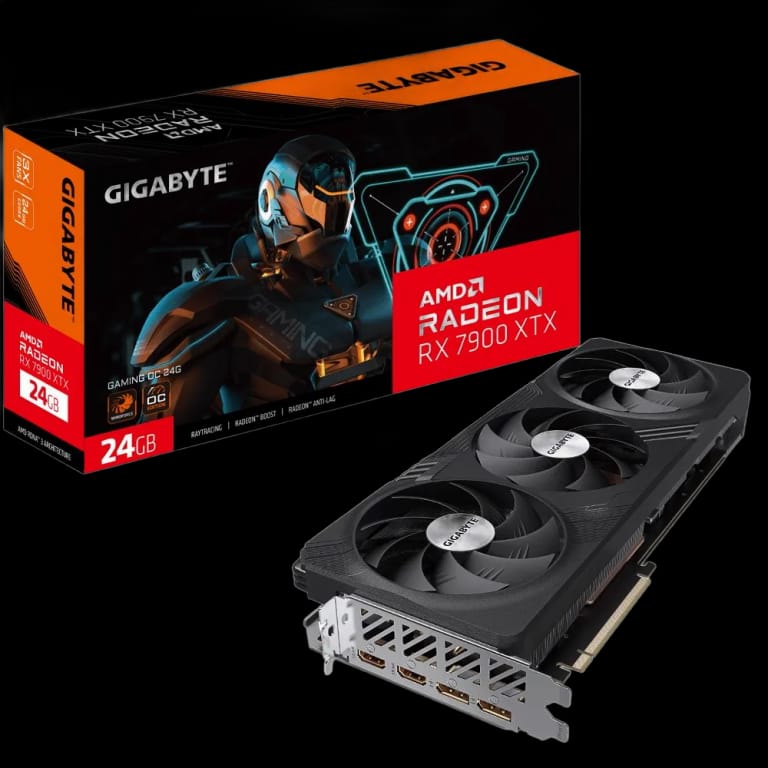 Видеокарта Gigabyte RX7900XTX GAMING OC 24GB GDDR6 384-bit HDMIx2 DPx2