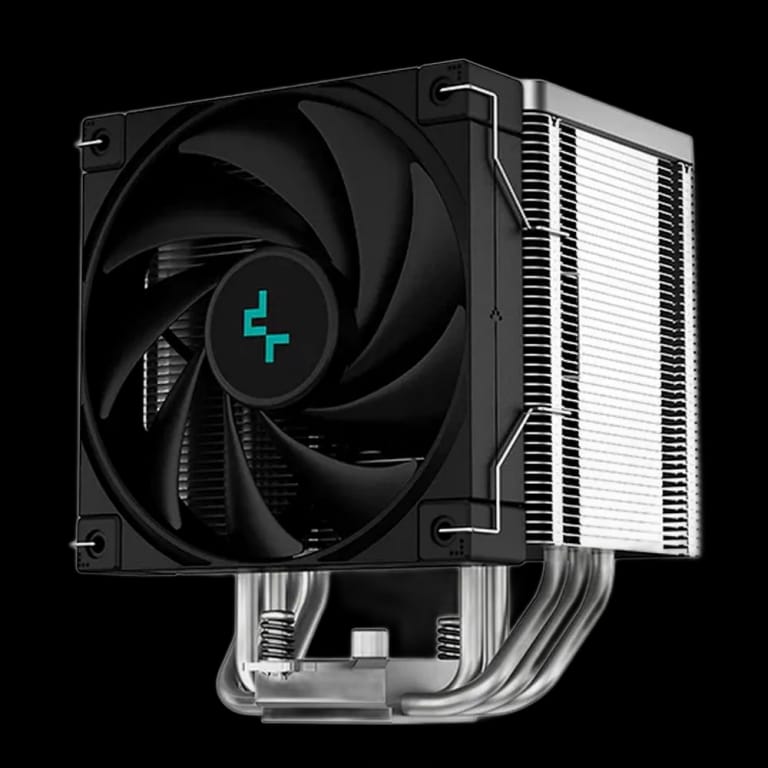 Вентилятор Deepcool AK500 (Height 158mm, 6mm x 5pcs, Fan 120mm, 500;1850RPM ±10%, < 25.9 dB(A), 4-pin PWM, TDP 240W, Al+Cu, Screw, Socket AMD AM5/AM4, Intel LGA2066/2011-v3/2011/LGA1700/1200/115x) (727637) {9}