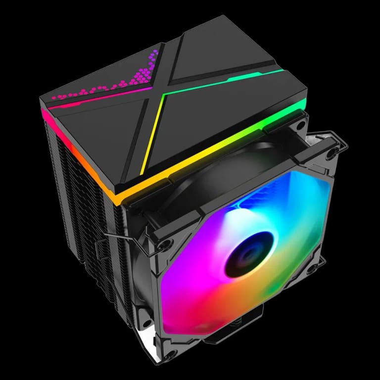 Вентилятор ID-Cooling Кулер ID-COOLING SE-914-XT ARGB V2 LGA20XX/1700/1200/115X/AM4 (16шт/кор, TDP 150W, PWM, 4 тепл.трубк LGA20XX/1700/1200/115X/AM4 (16шт/кор, TDP 150W, PWM, 4 тепл.трубки прямого контакта, FAN 92mm, Addressable RGB LED) RET