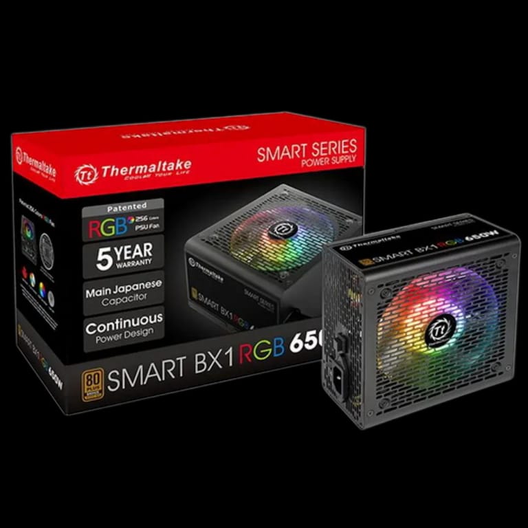 Блок питания Thermaltake Smart BX1 RGB 650W PS-SPR-0650NHSABE-1 650W, 80 Plus Bronze