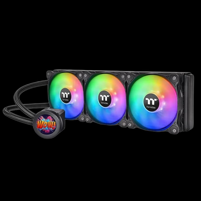 Жидкостная система охлаждения Thermaltake Floe Ultra 360 RGB/All-In-One Liquid Cooling System/Water Block 2.1inch LCD/Fan 120*3 /PWM 500~1500rpm/LED Software Control CWT