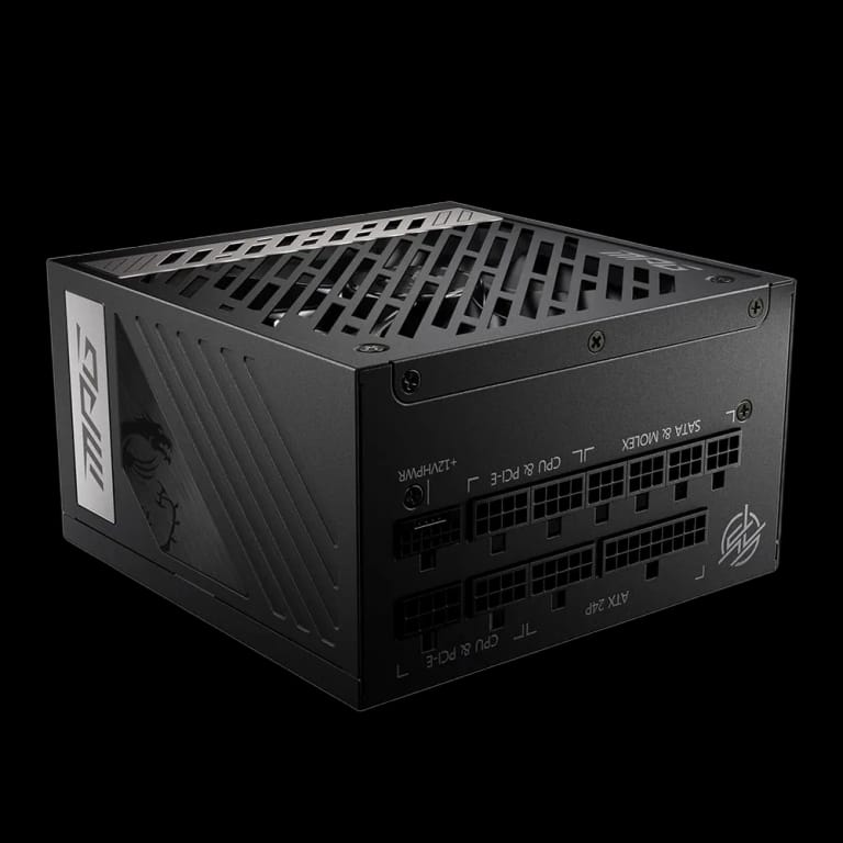 Блок питания MSI MPG A1000G PCIE5 |306-7ZP7C11-CE0| , 1000W, 80+ Gold, полностью модульный, ATX 3.0, PCIE5, RTL