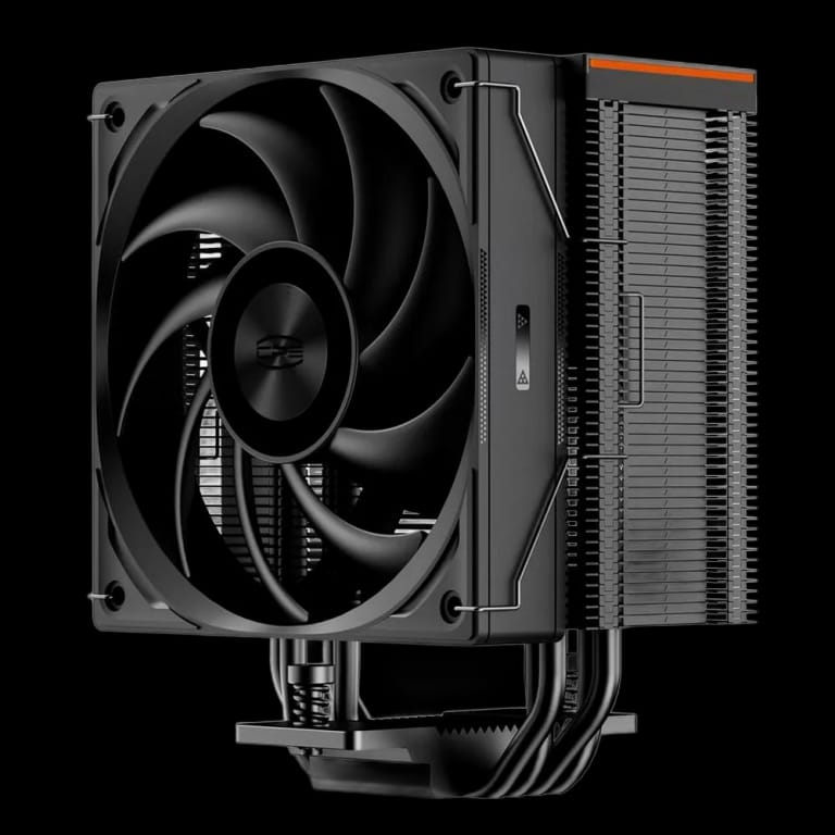 Вентилятор PCCooler Кулер PCCooler RZ400 BK S115X/1200/1700/18XX/AM4/AM5 (18 шт/кор, TDP 230W, 1x120mm PWM FAN, 4 тепловые трубки 6мм, 500-2200RPM, 28-32dBa)