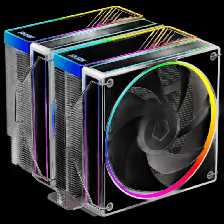 Вентилятор Cooler ID-Cooling FROZN A620 ARGB WHITE 270W/ Intel 1700, 12*, 115*, AMD AM5, AM4/ Screws