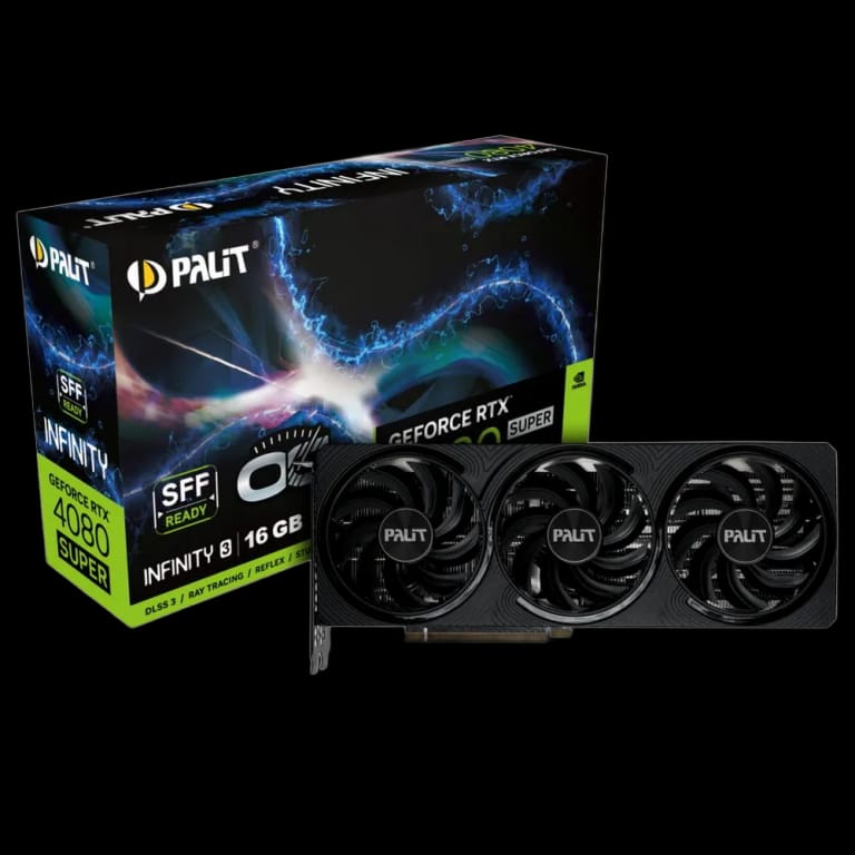 Видеокарта Palit RTX4080 SUPER INFINITY 3 OC 16GB GDDR6X 256bit 3xDP HDMI 3FAN RTL
