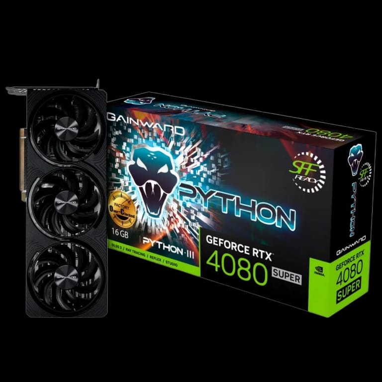 Видеокарта Palit RTX4080 SUPER PYTHON III OC 16GB GDDR6X 256bit 3xDP HDMI 3FAN RTL