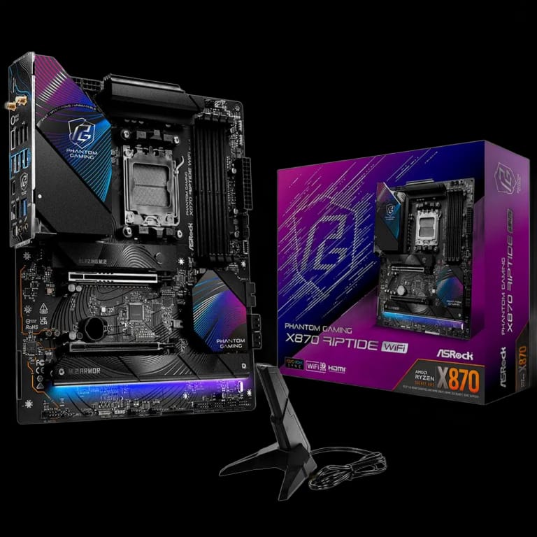 Материнская плата ASRock X870 RIPTIDE WIFI, RTL