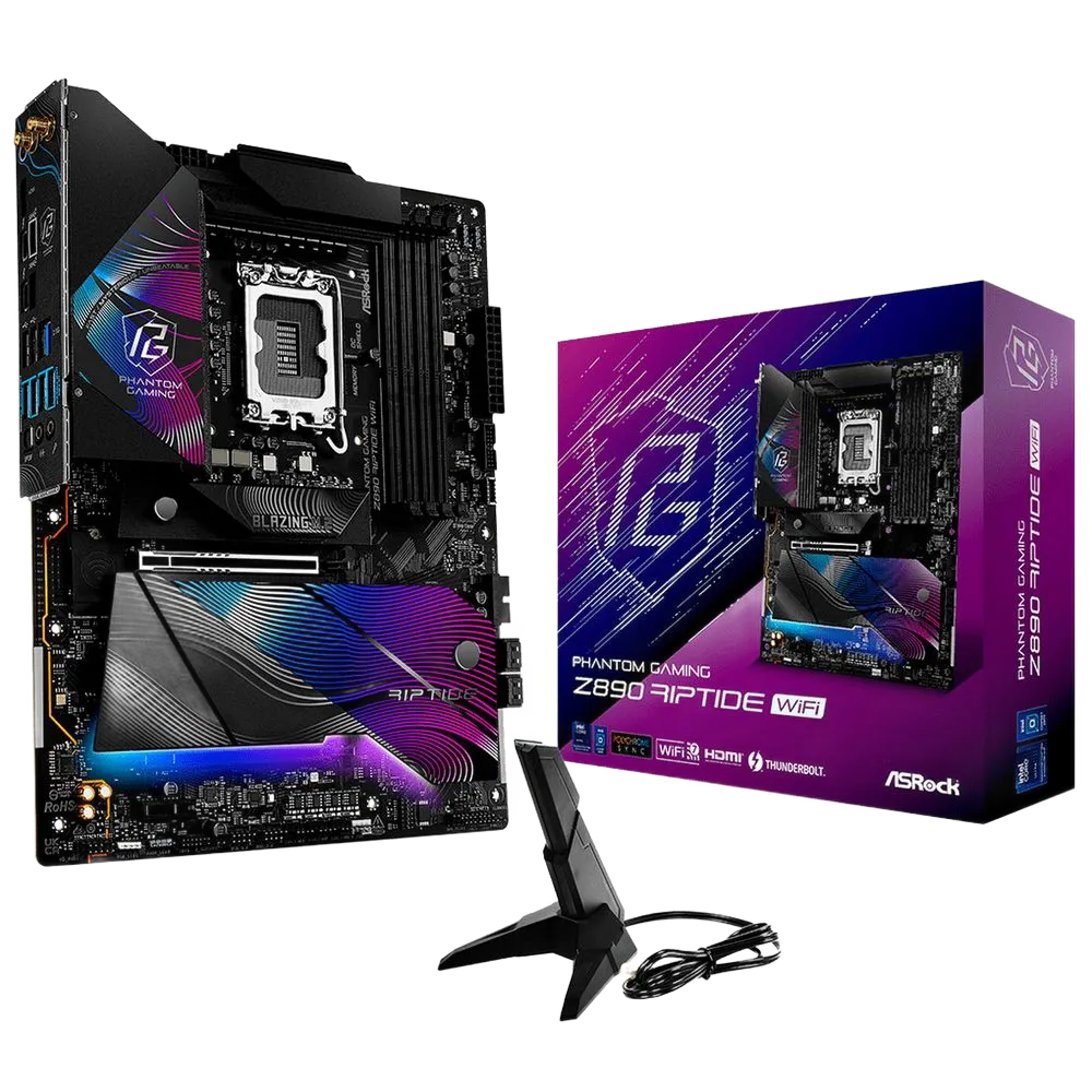 ASRock Z890 RIPTIDE - DDR5, WIFI, черный цвет