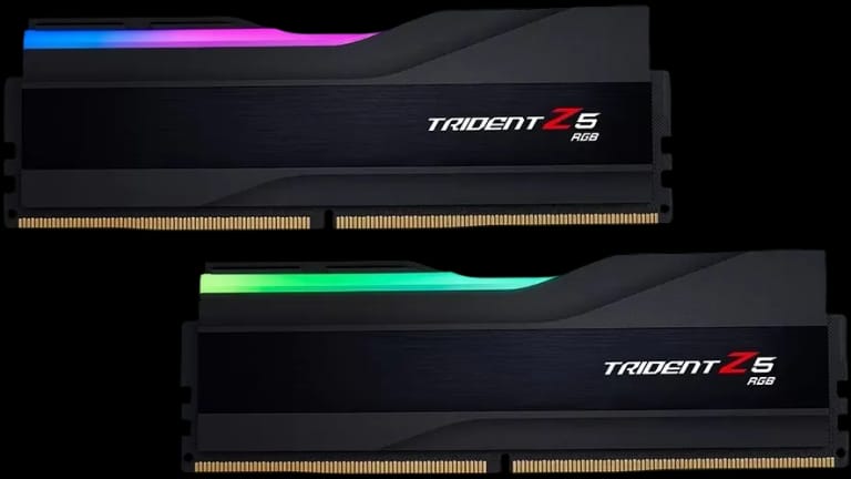 Оперативная память 96Gb DDR5 5600MHz G.Skill Trident Z5 RGB (F5-5600J4040D48GX2-TZ5RK) (2x48Gb KIT)