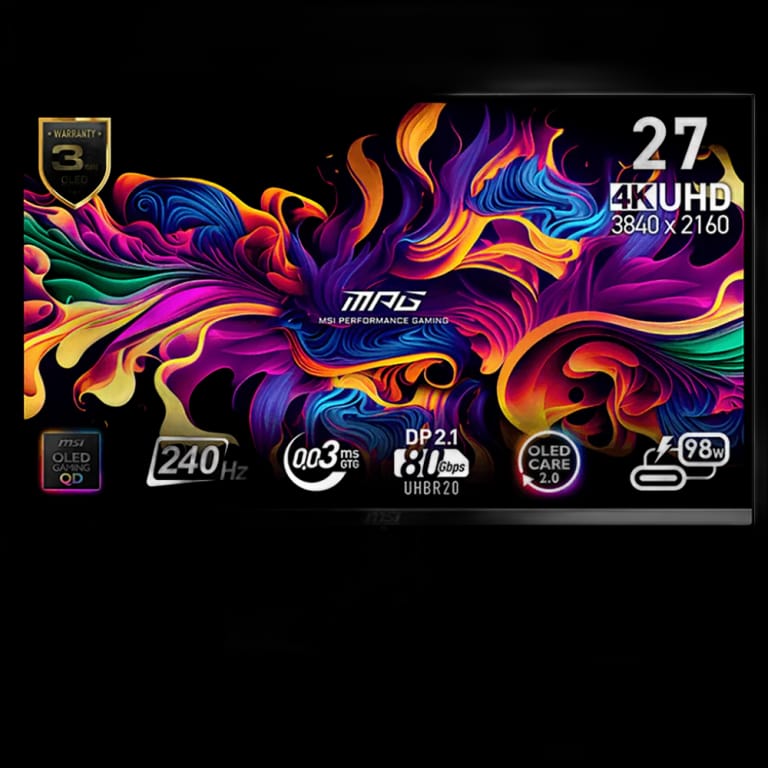 4K QD-OLED монитор MSI MPG 272URX