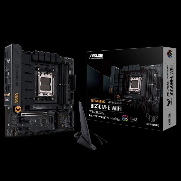 Материнская плата ASUS TUF GAMING B650M-E WIFI /AM5,B650,USB3.2 GEN 2,MB